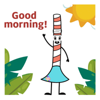 Morning Greetings Sticker by Henkel Sustainable Packaging Solutions