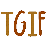 Happy Its Friday Sticker by Louise B