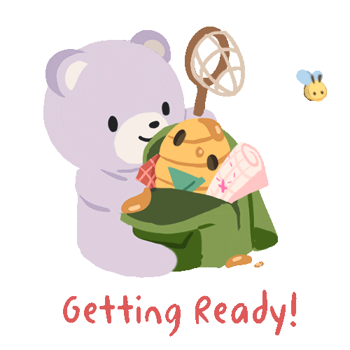 Happy Let'S Go Sticker by Cubcoats