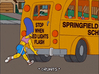 lift up marge simpson GIF