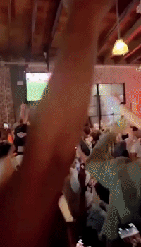 Astros Fans Go Wild For World Series Win at Houston Brewery
