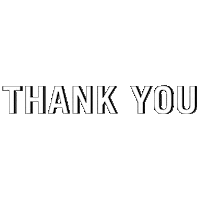 Thank You Sticker by STAN STUDIOS