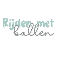 Paardenmiep paardrijden franklin method paard en miep paardenmiep Sticker