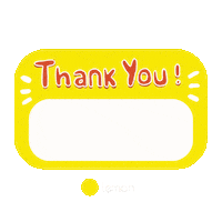 Thanks Thank You Sticker by Lemon Influencer Indonesia