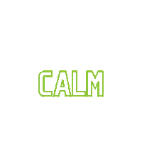 Relaxed Skin Care Sticker by Calm Elements Skincare