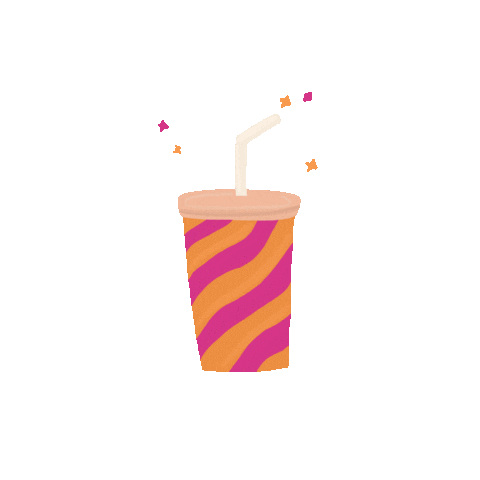yourcreativemind_ giphyupload shake milkshake dunkin donuts Sticker