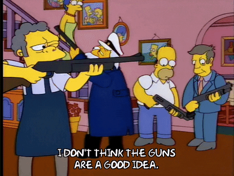 homer simpson horatio mccallister GIF