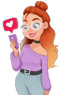 Social Media Friendship Sticker