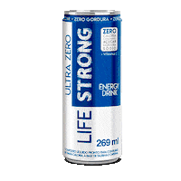 energetico lifestrong life strong energy drink lifestrongenergydrink life strong Sticker