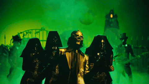 Yell Metal Band GIF by Ghost