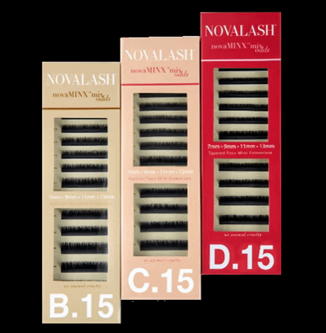 NovaLashUSA lashes yass mix eyelashes GIF