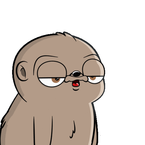 Tired Sleep Sticker by Fugz Official