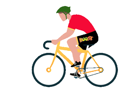 Boost Juice Bike Sticker by Boost Juice Bars Malaysia