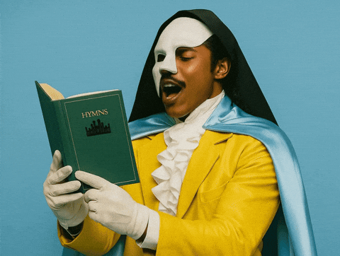Phantom Of The Opera Singing GIF by Jukebox Saints