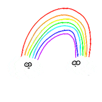 Rainbow Effects Sticker by Originals