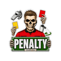 Soccer Halloween Sticker