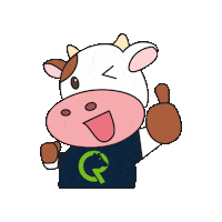 Vaca Sticker by CarretelesRafaela