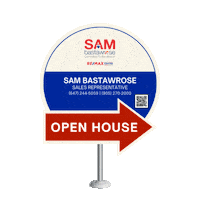 Listing Open House Sticker by Sam Bastawrose