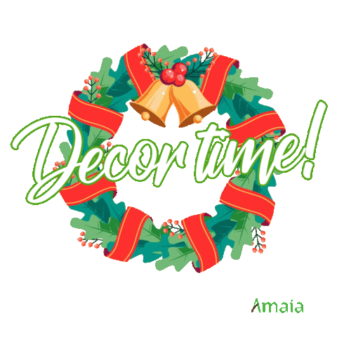 Merry Christmas Sticker by Amaia Land