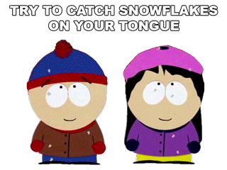 Stan Marsh Snow Sticker by South Park
