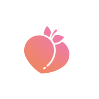Peachland fashion women clothing peach Sticker