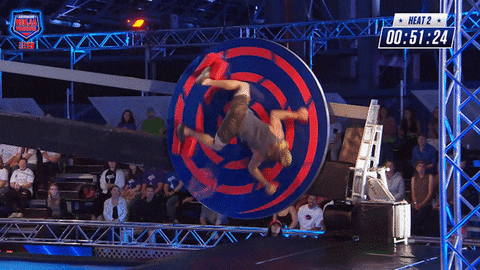 Flying Channel 9 GIF by Australian Ninja Warrior