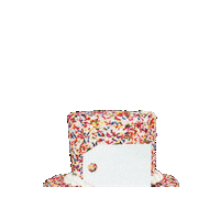divyacarlosbakery sprinkles cakeboss rainbowcake carlosbakery Sticker