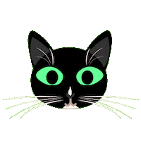 Cat Angel Sticker by Stana_