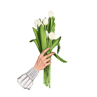 For You Flower Sticker