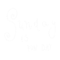 Happy Sunday Fun Sticker