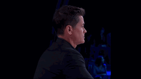 rob lowe office GIF