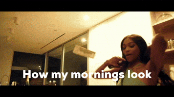 How My Mornings Look GIF by Gatsby Randolph