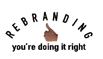 Rebranding Change Name Sticker