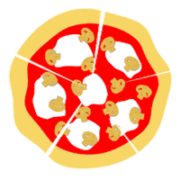 Gluten Free Vegan Sticker by Mister Pizza