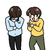 juheeyu bts laugh clap boy Sticker