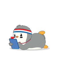Text Love Sticker by Pudgy Penguins