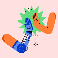 fredericsiegel dance animation loop robot GIF