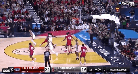College Hoops Sport GIF by NCAA March Madness