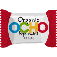 ochocandy chocolate candy snack organic Sticker