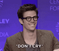 the flash holding back tears GIF by The Paley Center for Media