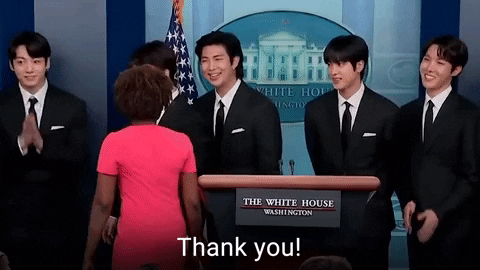 J-Hope Thank You GIF by The Democrats