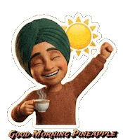 Good Morning Sticker