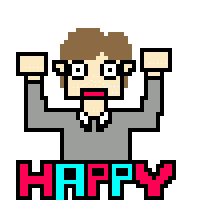 Happy Feliz Sticker