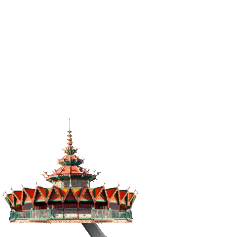 Pagode Themepark Sticker by Efteling