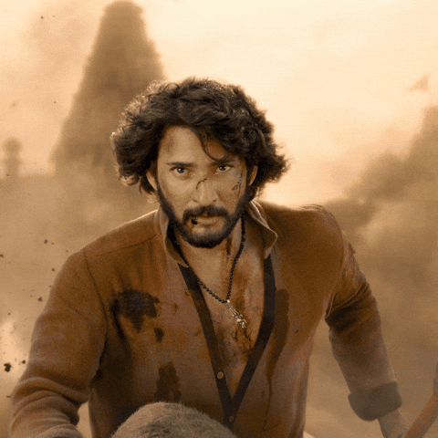 VaranasiMovie giphyupload mahesh babu globetrotter ssrajamouli GIF
