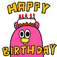 Happy Birthday Party Sticker by Gunmaunofficial
