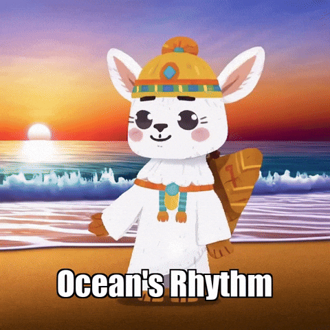 Peace Ocean GIF by Llamaozi
