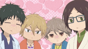Kiss Him Not Me Hearts GIF by All The Anime — Anime Limited
