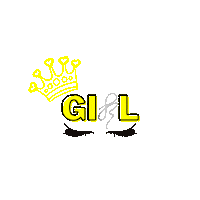 Girl Lashes Sticker by Seductive Beauty