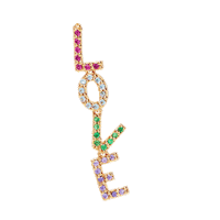 Gold Love Sticker by Rosie Fortescue